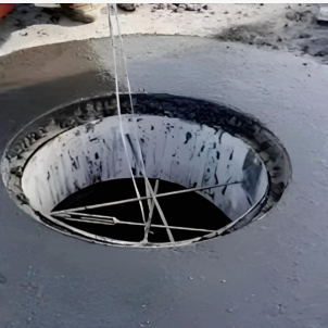 银州速干C60快硬钢纤维混凝土桥梁伸缩缝修补料黑色井周快凝水泥